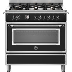 Bertazzoni HER9 6L 1E NE T Μικτή Κουζίνα